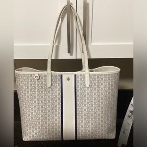 Tory Burch Gemini Link Tote in New Ivory
